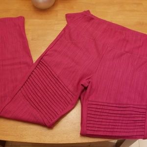 Raspberry A&D Moto Jeggings size M
